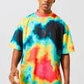OVERSIZED TIE DYE MOTORSPORT T-SHIRT