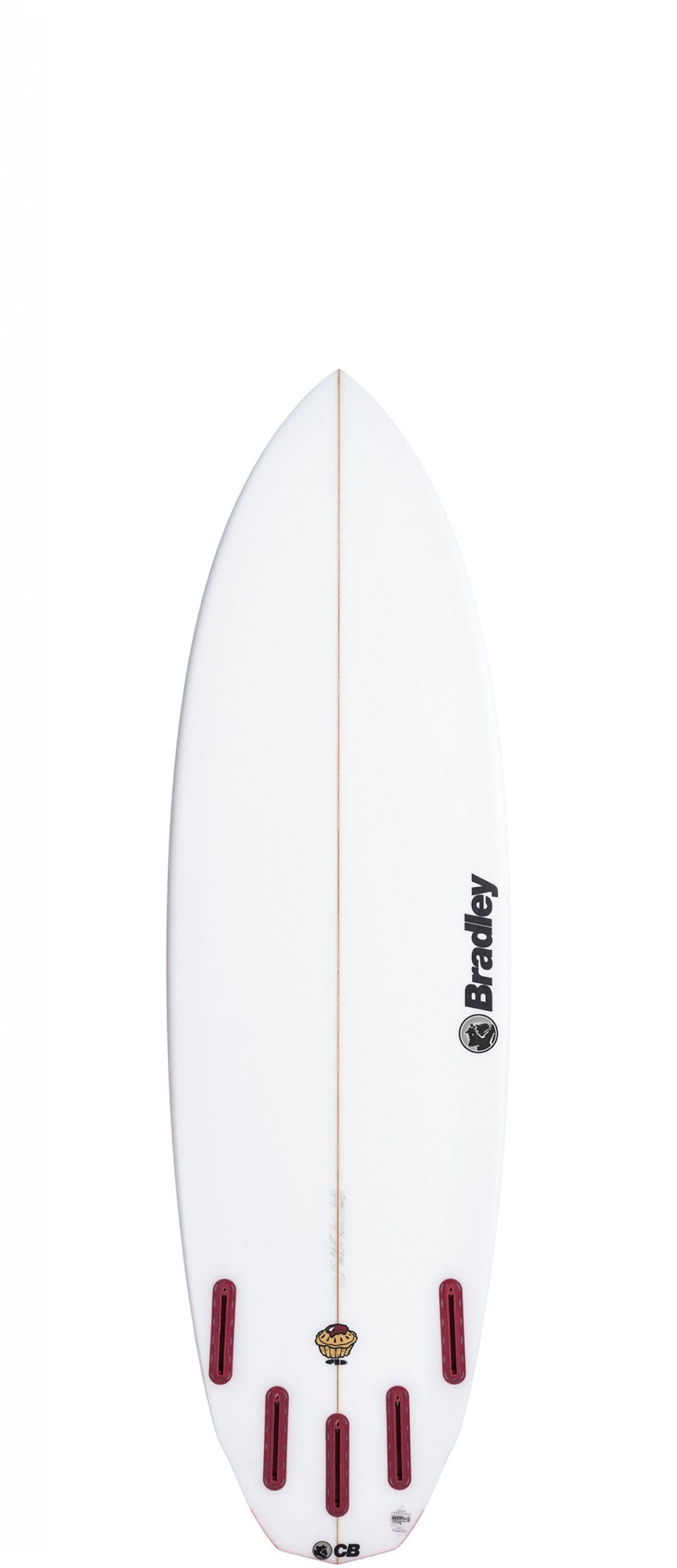 CHRISTIAAN BRADLEY SURFBOARD CHOCOLATINE